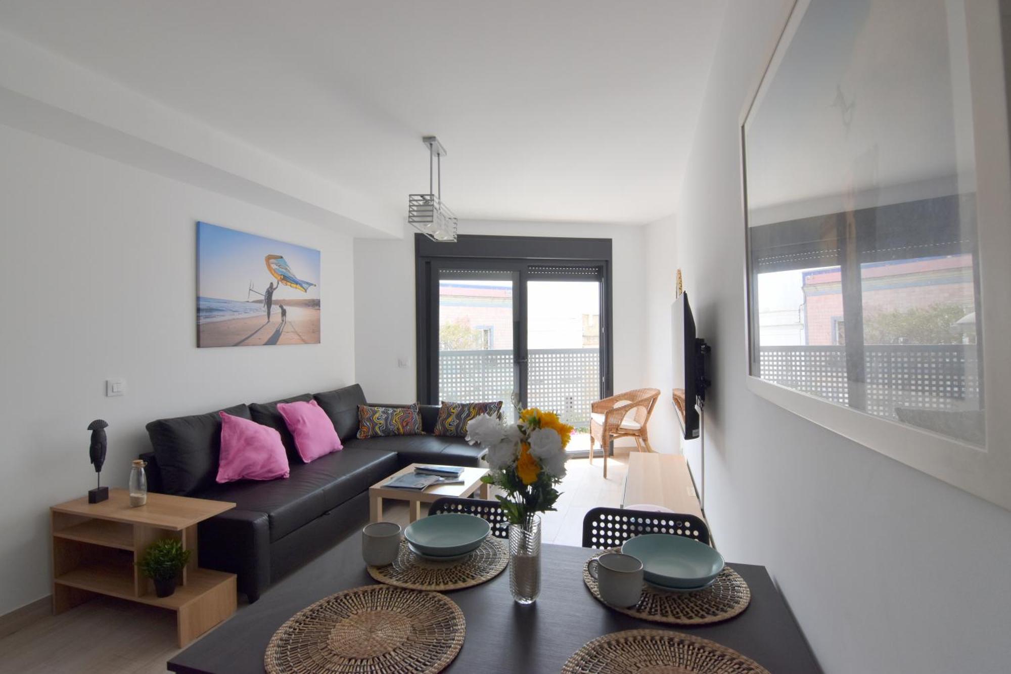 Complete Apartment In Tarifa Center ภายนอก รูปภาพ